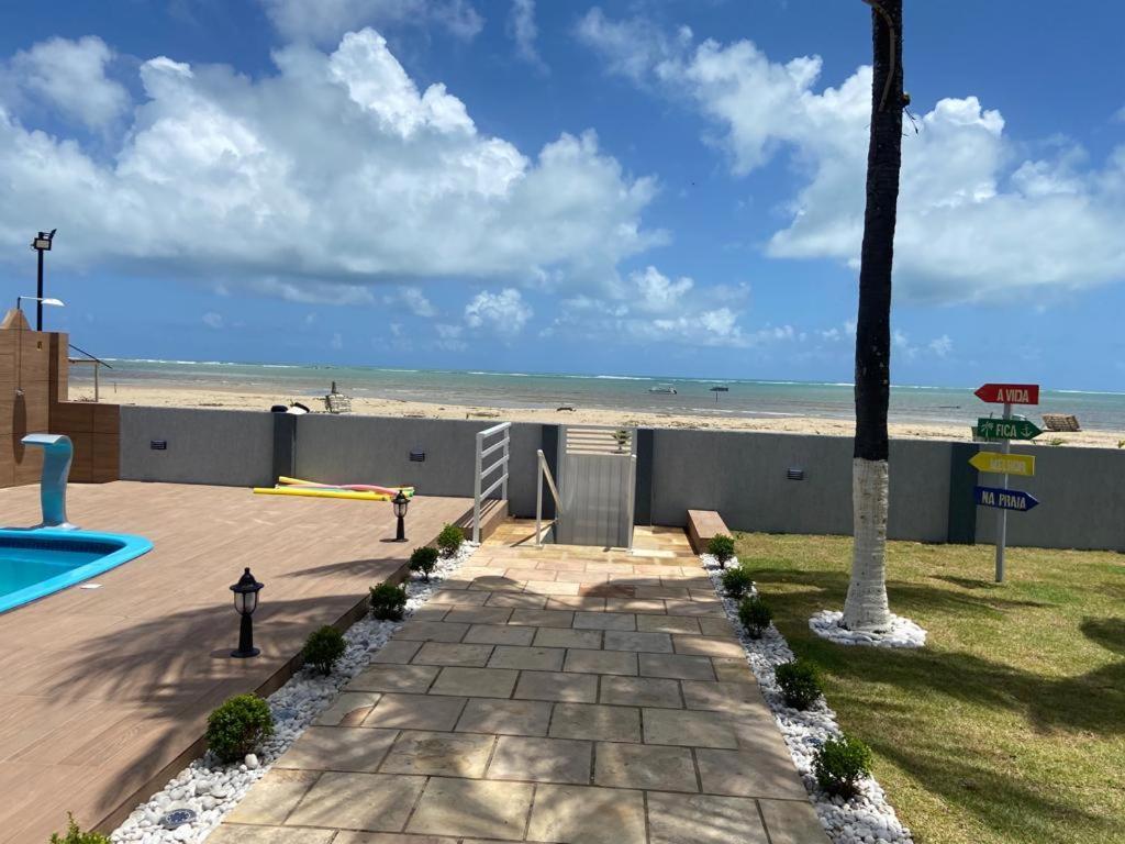 Casa Pe Na Areia Villa Sao Jose da Coroa Grande Bagian luar foto